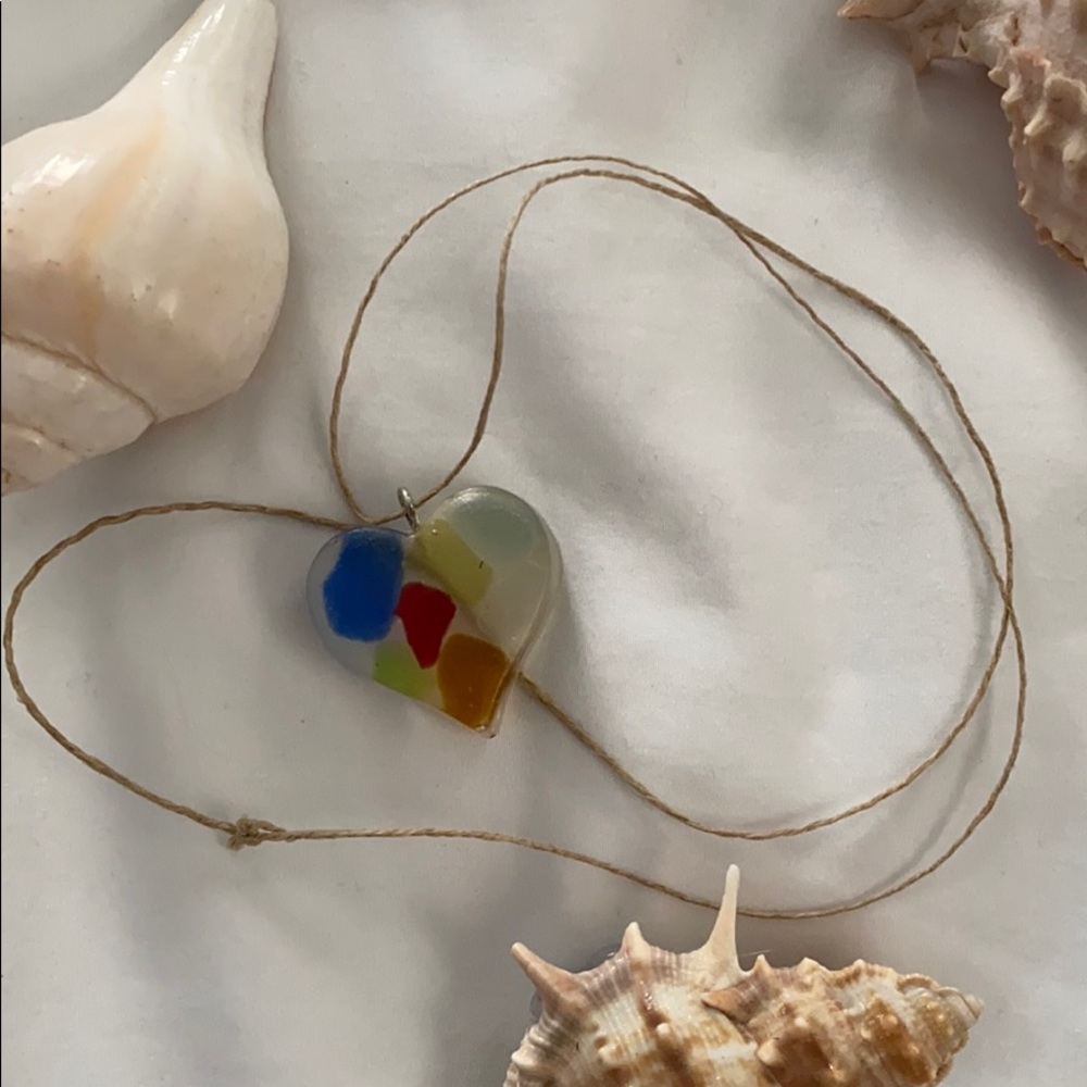 Handmade Sea Glass Pendant